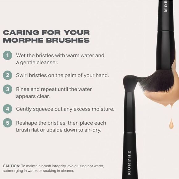 Morphe Face The Beat 5-PC Brush Collection & Bag - Picture 5 of 11